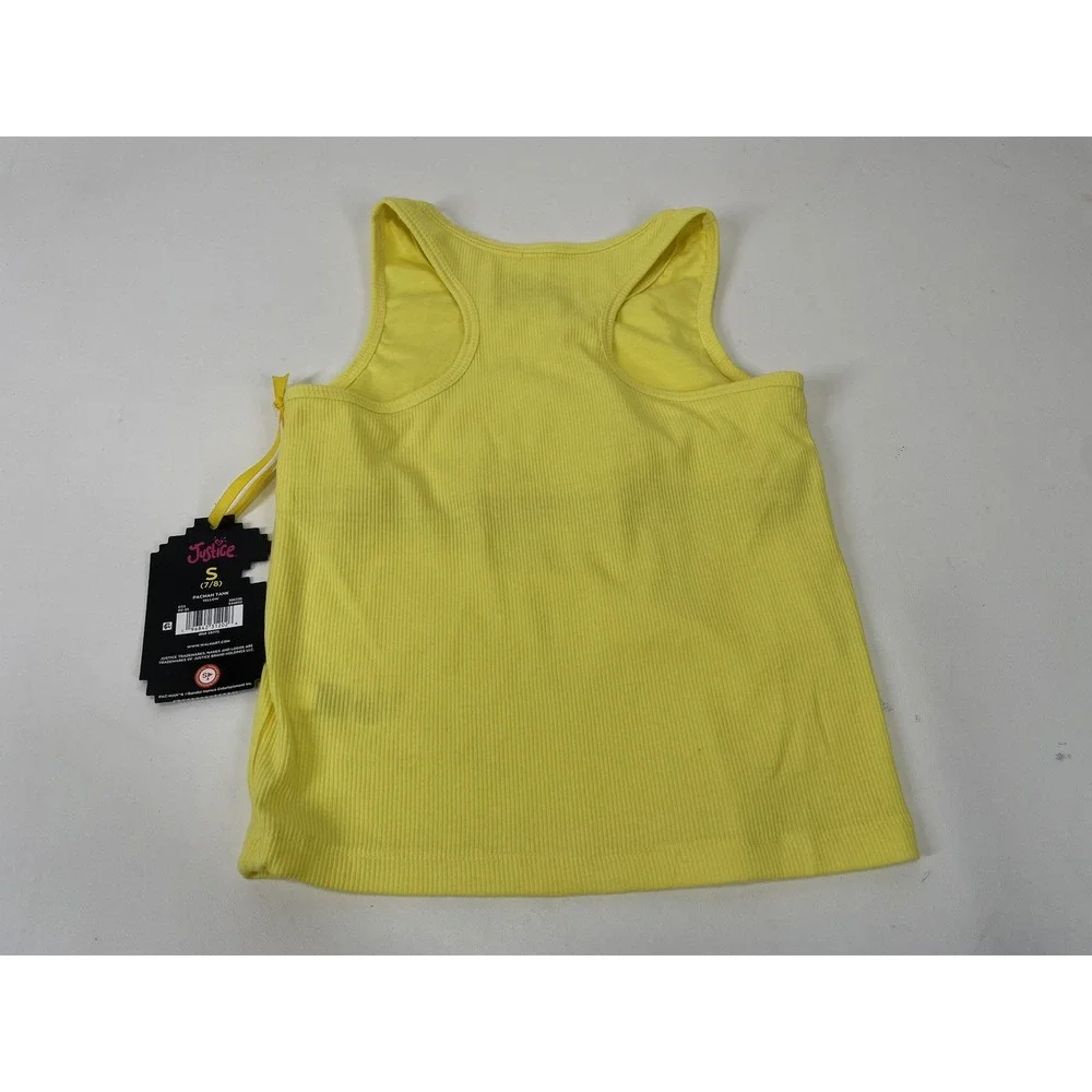Justice Girls‎ Pacman Tank Size S Yellow